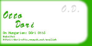 otto dori business card