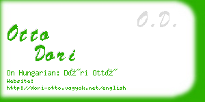 otto dori business card